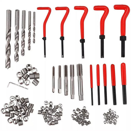 131 Pcs Comprehensive Engine Thread Repair Kit for Auto and Motorcycle Maintenance - Wnkrs