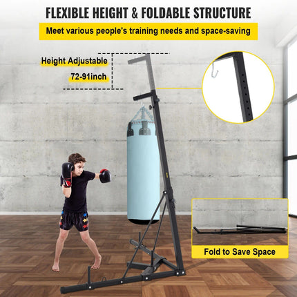 Adjustable Height Punching Bag Stand - Wnkrs