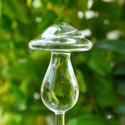 Garden Plant Watering Device Glass Flowers Water Feeder Automatic Self Watering Devices Bird Star Mushroom Design Plant Waterer - Wnkrs