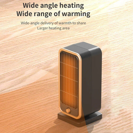 500W Portable Desktop Heater with PTC Fast Heating & Energy Saving - Wnkrs