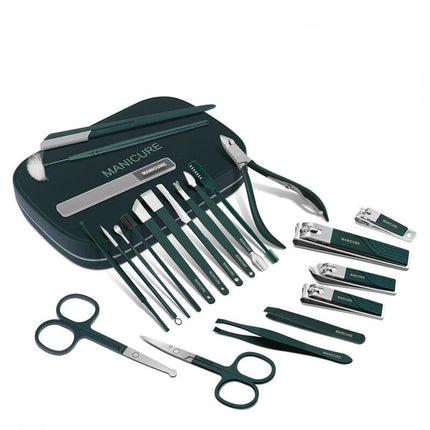 Premium Stainless Steel Nail Care Set - Wnkrs