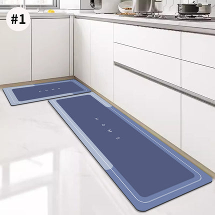 Alfombrilla de cocina de diatomita antideslizante y súper absorbente