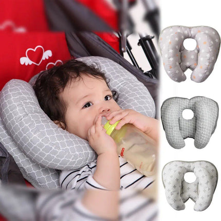 Newborn & Toddler U-Shape Headrest Support Pillow for Car Seats & Strollers - Wnkrs