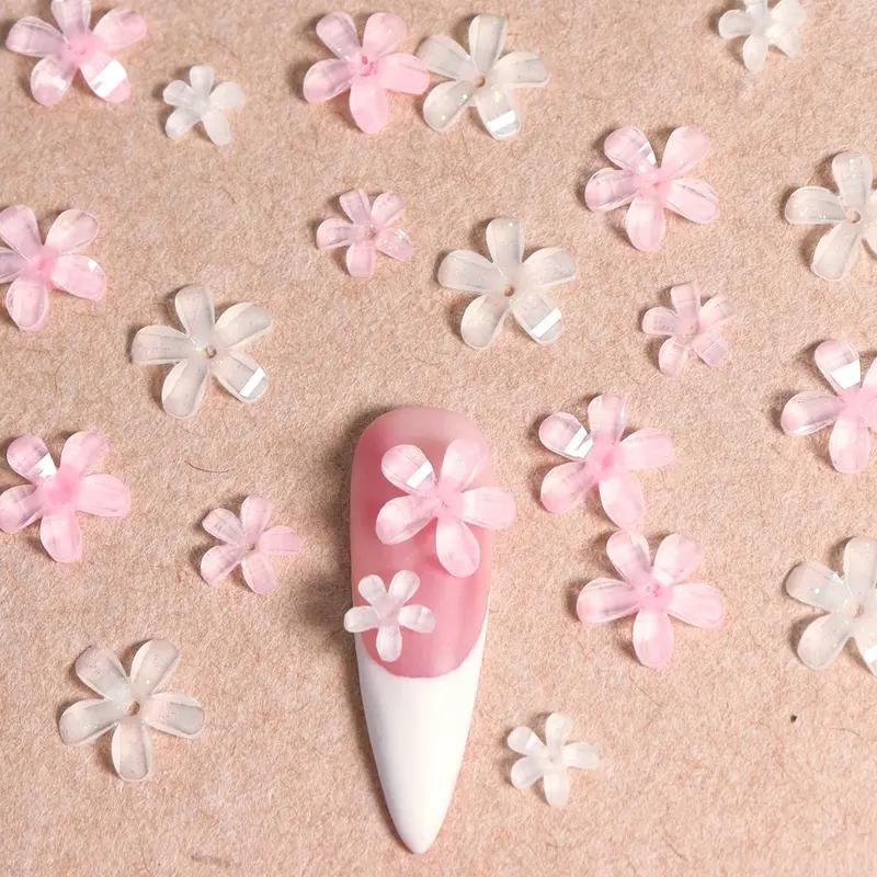 3D Flower Nail Art Charms