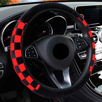 Universal Plush Auto Steering Wheel Cover - Wnkrs