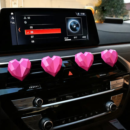 Heart-Shaped Car Vent Air Freshener - Wnkrs