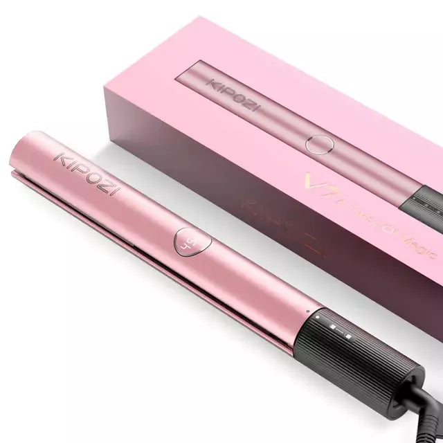 Rose Gold Luxury Hair Straightener & Curler - Wnkrs