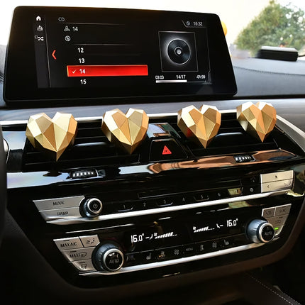 Heart-Shaped Car Vent Air Freshener - Wnkrs