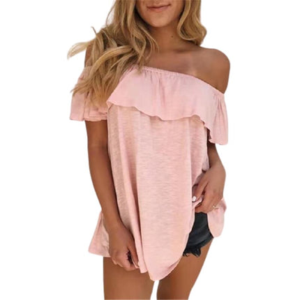 Women's Summer Slash Neck Top - Wnkrs