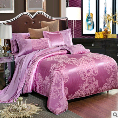 Luxury European Bedding Satin Jacquard Modal Cotton Tencel Set - Wnkrs