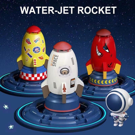 Kids' Hydro Launch Water Rocket - Colorful Outdoor Garden Sprinkler Toy - Wnkrs