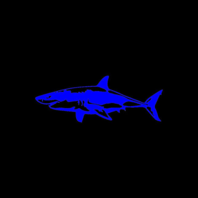 Customizable Great White Shark Vinyl Car Decal - Wnkrs