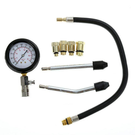 Engine Cylinder Compression Tester Kit with Multiple Adapters - Wnkrs