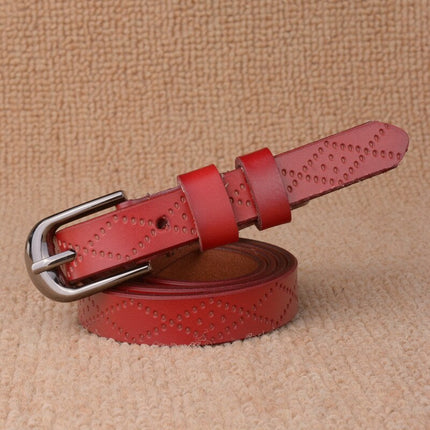 Fashion High Quality Patterned Leather Women’s Belt - Wnkrs