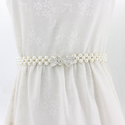 Women's Stylish Floral Belt with Pearls - Wnkrs