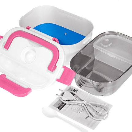 Electric lunch box food grade plastic 110v 220v plug in lunch box household appliances gift - Wnkrs