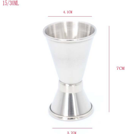 Stainless Steel Cocktail Shaker Ice Bucket Six-piece Set - Wnkrs