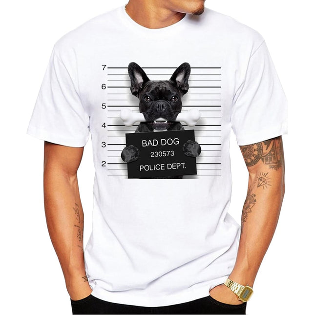 Men's Bad Dog Printed T-Shirt - Wnkrs