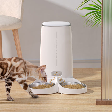 Distributeur automatique de nourriture pour animaux de compagnie intelligent et WiFi : distributeur de nourriture télécommandé pour chats et chiens