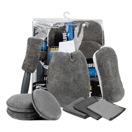 9-Piece Microfiber Car Cleaning and Detailing Kit - Wnkrs