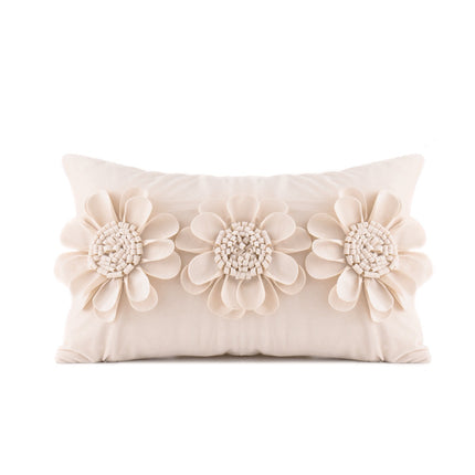 Nordic Beauty Light Luxury Ins Style Flower Pillowcase - Wnkrs