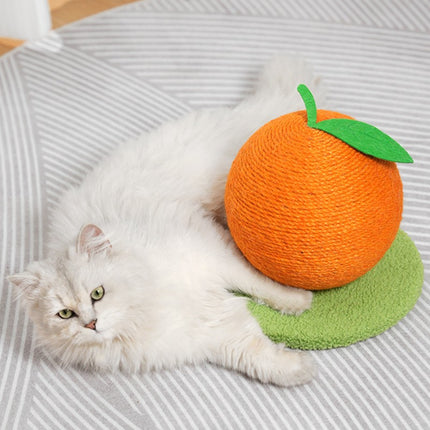 Rascador para gatos duradero con bola de sisal