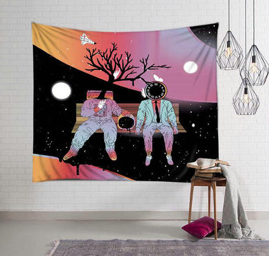 Astronaut spaceman background cloth - Wnkrs