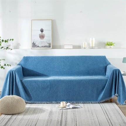 Anti-scratch Solid Color All-inclusive Non-slip Sofa Cover - Wnkrs