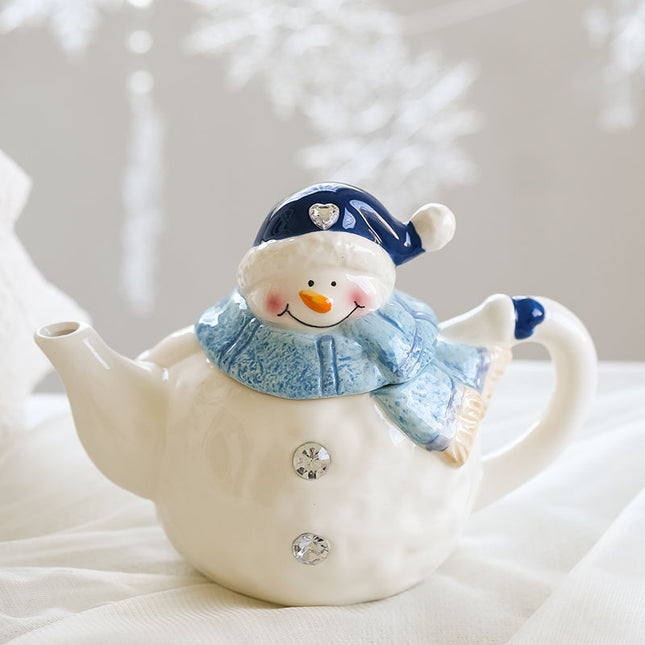 Christmas Ceramic Ornaments and Snowman Tableware - Wnkrs