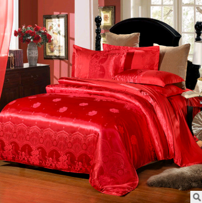 Luxury European Bedding Satin Jacquard Modal Cotton Tencel Set - Wnkrs