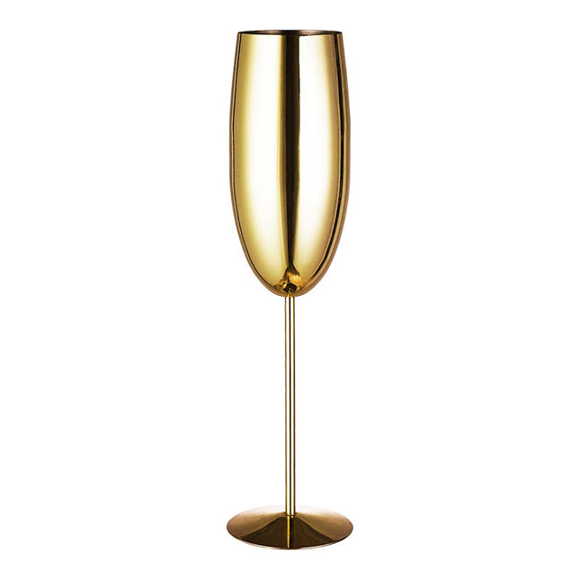 Champagne glass stainless steel goblet - Wnkrs