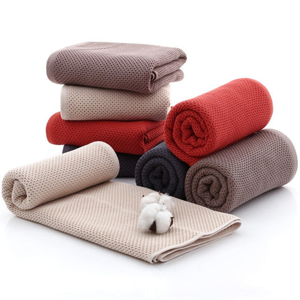 100% cotton honeycomb face towel - Wnkrs