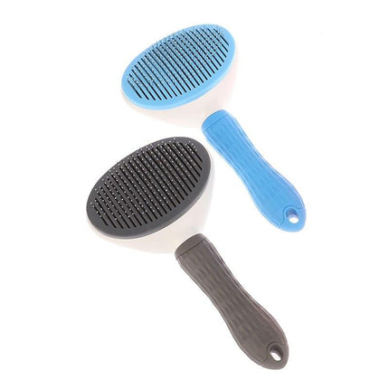 Peigne de toilettage pour animaux de compagnie de luxe - Brosse en acier inoxydable pour chats et chiens