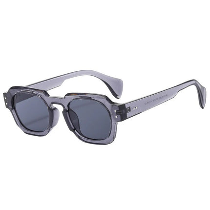 Lunettes de soleil carrées vintage avec protection UV400