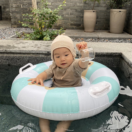 Asiento inflable tipo tubo para natación de bebés