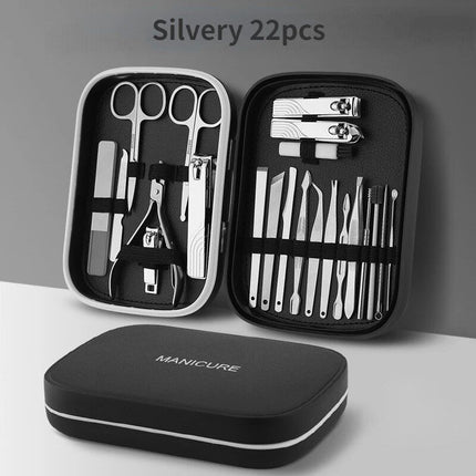 Premium Stainless Steel Nail Care Set - Wnkrs