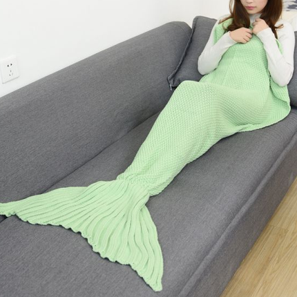 Mermaid Tail Knitting Sleeping Blanket - Wnkrs