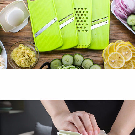 mulit-fuction kitchen tools vegetable carrot cucumber slicer grater wave cutter - Wnkrs