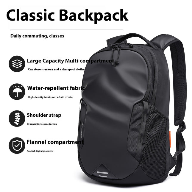 Mochila para ordenador elegante y versátil, mochila para estudiantes, mochila para uso diario, para hombre