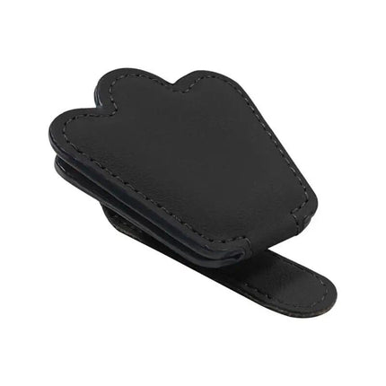 Multi-Functional Leather Car Visor Clip for Sunglasses and Cards - Wnkrs