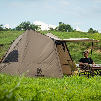 Tente de camping d'extérieur polyvalente pour deux