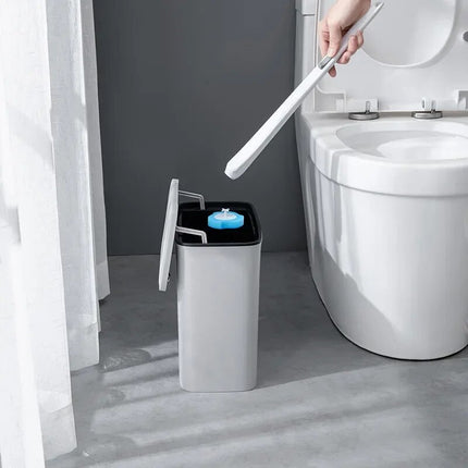 Kit de nettoyage de brosse de toilette jetable : solution de nettoyage hygiénique pour salle de bain