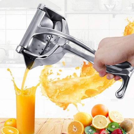 Portable Household Aluminum Alloy Manual Juicer Squeezer Fruit Tool - Wnkrs