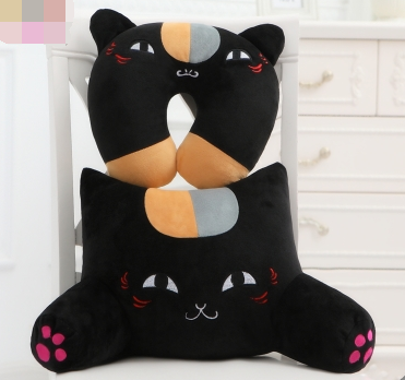 Cat pillow cushion bed back cushion cute waist cushion office sofa pillow lumbar cushion car pillow - Wnkrs