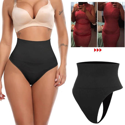 High Waist Slimming Thong Shaper - Wnkrs