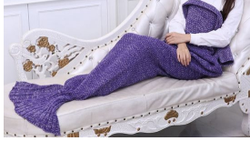 Mermaid Tail Knitting Sleeping Blanket - Wnkrs