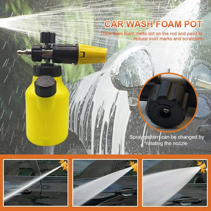 1L High-Pressure Foam Spray Cannon - Wnkrs