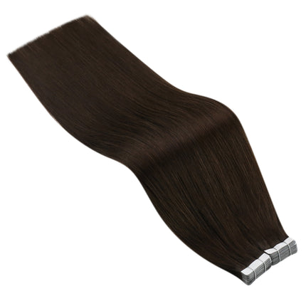 Lujosas extensiones de cabello humano con cinta adhesiva