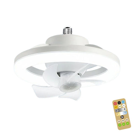 Plafonnier LED élégant avec ventilateur