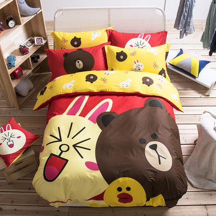 Cotton cartoon bedding - Wnkrs